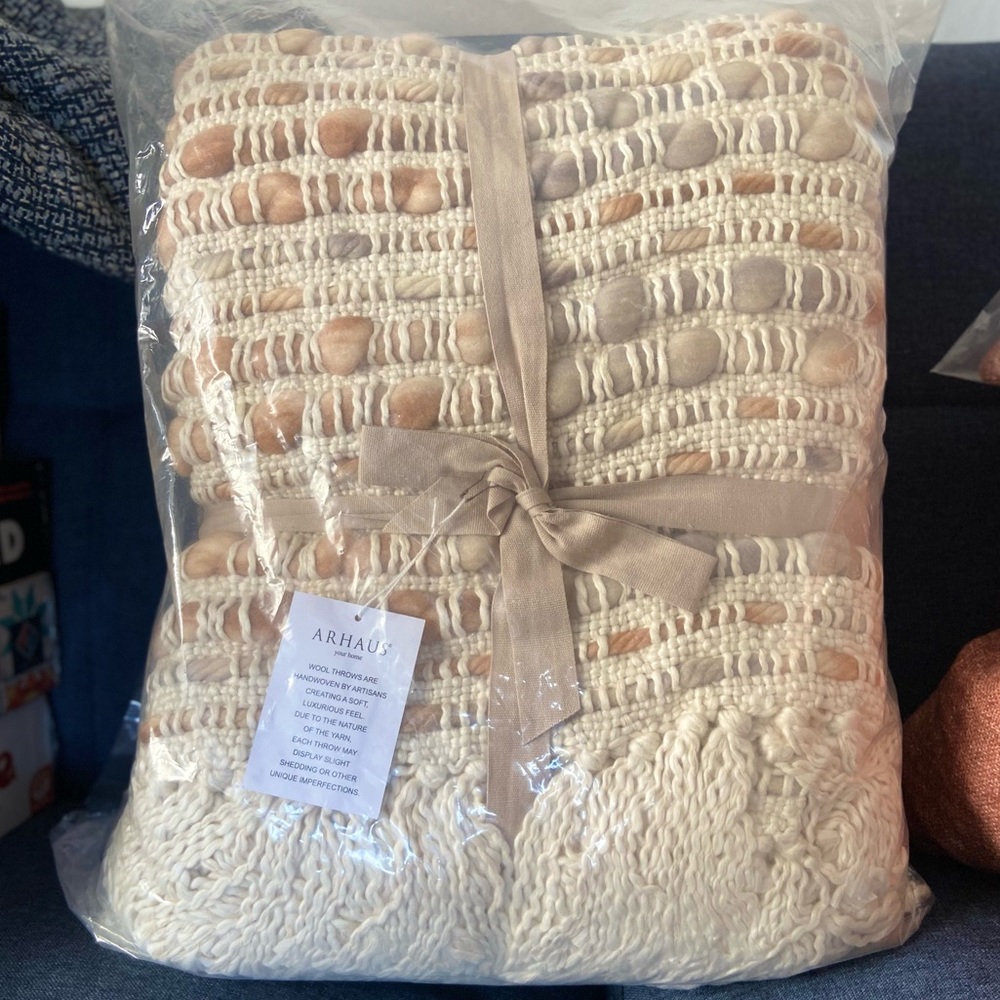 Wool Throw - Arhaus
